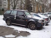 SsangYong Musso aufgenommen am 20.01.2013.