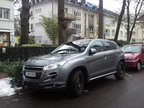 Peugeot 4008, fotografiert am 28.01.2013.