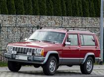 Jeep Cherokee (XJ ca. ende 90er), fotografiert am 09.11.2012