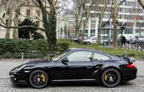 Porsche 911 (997) Turbo (Aufnahme: Frankfurt - alte Oper am 14.01.2013 )