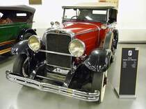 Nash Model 431 Phaeton, Autosammlung Steim in Schramberg, 6.3.11 
Baujahr 1929 
6 Zylinder, 60 PS aus 3387 ccm. 
100 km/h schnell und 1100 kg schwer.