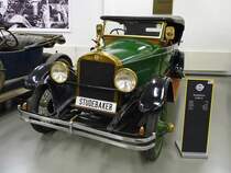 Studebaker Little 6, Autosammlung Steim in Schramberg, 6.3.11 
Baujahr 1926 
6 Zylinder, 60 PS aus 3000 ccm. 
100 km/h schnell und 1200 kg schwer.