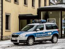 Skoda Yeti, Ordnungsamt Fulda. (18.01.2013)