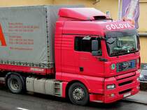 MAN TGA18.480 Zugmaschine der trkischen Spedition Glova; 130104