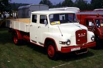MAN Doppelkabine Langhauber Pritsche beim Oldtimer Treffen in Castrop - Rauxel
am 15.6.1990.