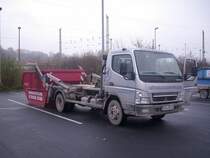 Mitsubishi Container- und Absetzkipper in Bergen am 28.11.2012