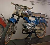 Victoria Vicky 166, Motor mit 50ccm und 4,6PS, Vmax.80Km/h, Automuseum Fritz B.Busch, Aug.2012