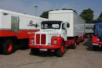 Scania Thermozug bei Oldtimer Treffen in Bsingfeld am 27.7.2008.