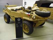 VW Typ 166, Autosammlung Steim in Schramberg, 6.3.11 
Baujahr 1943 
4 Zylinder, 25 PS aus 1130 ccm. 
85 km/h schnell (an Land, 10 km/h im Wasser) und 910 kg schwer. 