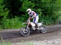 Motorcrossfahren am ehemaligen Kohle-Bergbaugelnde in Hinterschlagen; 120623
