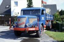 Vomag LKW gesehen und fotografiert in Preuisch Oldendorf am 20.8.2000.