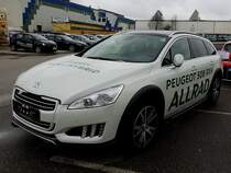 PEUGEOT-508RXH, Allrad, Diesel-Voll-Hybrid; ansslich der 15. int. Automobil-Messe in Ried; 130203