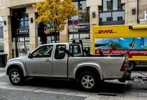 Isuzu D-Max, fotografiert am 14.11.2012.