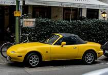 Mazda MX5 (Miata in der USA), fotografiert am 14.11.2012.
