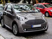 Aston-Martin Cygnet, fotografiert am 14.11.2012.