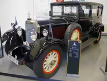 Mercedes 15/70/100 (W836), Autosammlung Steim in Schramberg, 6.3.11 
Baujahr 1927
6 Zylinder, 100 PS mit Kompressor aus 4000 ccm. 
100 km/h schnell und 2600 kg schwer. 