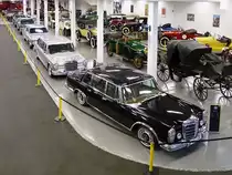 Blick über die Autosammlung Steim in Schramberg, 6.3.11 