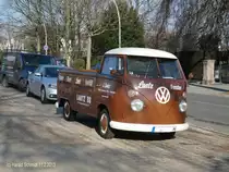 VW T1 am 11.2.2013, Hamburg, Sch�ne Aussicht