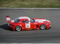 Seitenansicht eines SLS Mercedes. Rheintalrennen am 13.10.2012