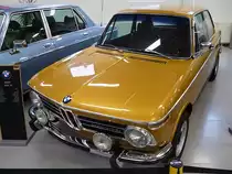 BMW 2002 ti, Autosammlung Steim in Schramberg, 6.3.11 
Baujahr 1971 
4 Zylinder, 120 PS aus 2000 ccm. 
185 km/h schnell und 990 kg schwer. 