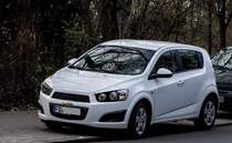 Chevrolet Aveo, fotografiert am 24.11.2012