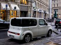 Nissan Cube Rckansicht, fotografiert am 26.11.2012