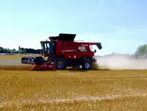 CASE7088, verwandelt Weizen�hren in eine Staubwolke; 120812