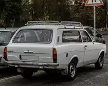 Ford Escort R�ckansicht, gesehen am 27.11.2012