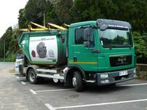 MAN TGL als M�llfahrzeug auf Sao Miguel/Azoren im Februar 2013