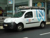 Renault Kangoo von  ZON Fibra  gesehen auf Sao Miguel/Azoren im Februar 2013