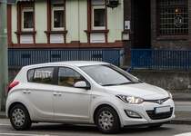 Hyundai i20 Facelift, gesehen am 28.11.2012