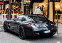 Mercedes-Benz SLS AMG Rckansicht, gesehen am 28.11.2012