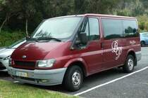 Ford Transit vom Hotel Bahia Palace auf Sao Miguel/Azoren im Februar 2013 