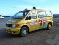 MB Vito vom Circo Dallas unterwegs auf Sao Miguel/Azoren im Februar 2013