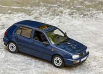 VW Golf III von Minichamps in 1/43. Foto: 20.08.2012