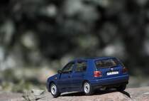 VW Golf III von Minichamps in 1/43. Foto: 20.08.2012