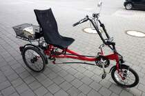 interessante Fahrradkonstruktion, gesehen in Buchheim/Breisgau, Feb.2012