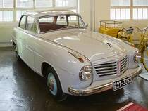 Goliath GP 700, Auto & Uhrenwelt Schramberg, 6.3.11
Baujahr 1956, unrestaurierter Originalzustand
25 PS aus 688 ccm
108 km/h schnell