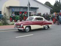 Nach der Wende tauchten auch zahlreich Wartburg Oldtimer im Westen Deutschlands 
auf. Eine Raritt ist und bleibt aber ein Wartburg Coupe, welches hier am 
14.8.2009 an einer Oldtimer Ausfahrt in Recke teilnimmt.