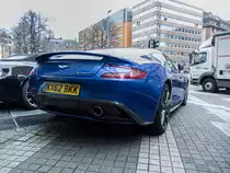 Aston Martin Vanquish nach dem R�cken. Foto: 29.11.2012