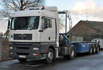 MAN Sattelzug in Euskirchen - 02.02.2013