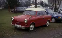 Trabant gesehen am 29.12.1991 in Minden.