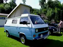 VW-T3,CARAVELLE-GL mit Klappdach-Ausr�stung; 120526
