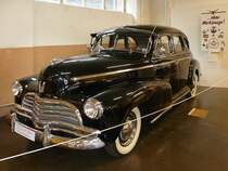 Chevrolet Fleetmaster, Auto & Uhrenwelt Schramberg, 6.3.11
Baujahr 1946
90 PS aus 3551 ccm
125 km/h schnell