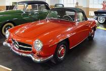 Mercedes 190 SL, Auto & Uhrenwelt Schramberg, 6.3.11
Baujahr 1958
105 PS aus 1884 ccm
175 km/h schnell