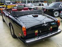 Heckansicht eines Rolls Royce Corniche II DHC. 1986 - 1989. Classic Remise Dsseldorf am 03.03.2013.