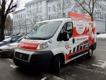 Fiat Ducato 100 Multijet ist im Einsatz fr die roten Engel; 130302