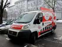 Fiat Ducato 100 Multijet ist im Einsatz f�r die roten Engel; 130302