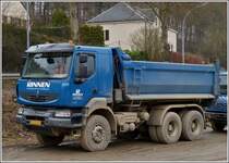 Renault Kipper aufgenommen nahe einer Baustelle am 02.03.2013.