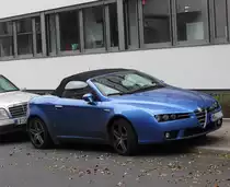 Alfa-Romeo Spider. Aufnahmedatum: 24.10.2012